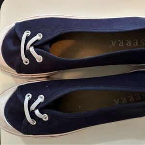 Keds Navy Blue Sneakers with White Accents